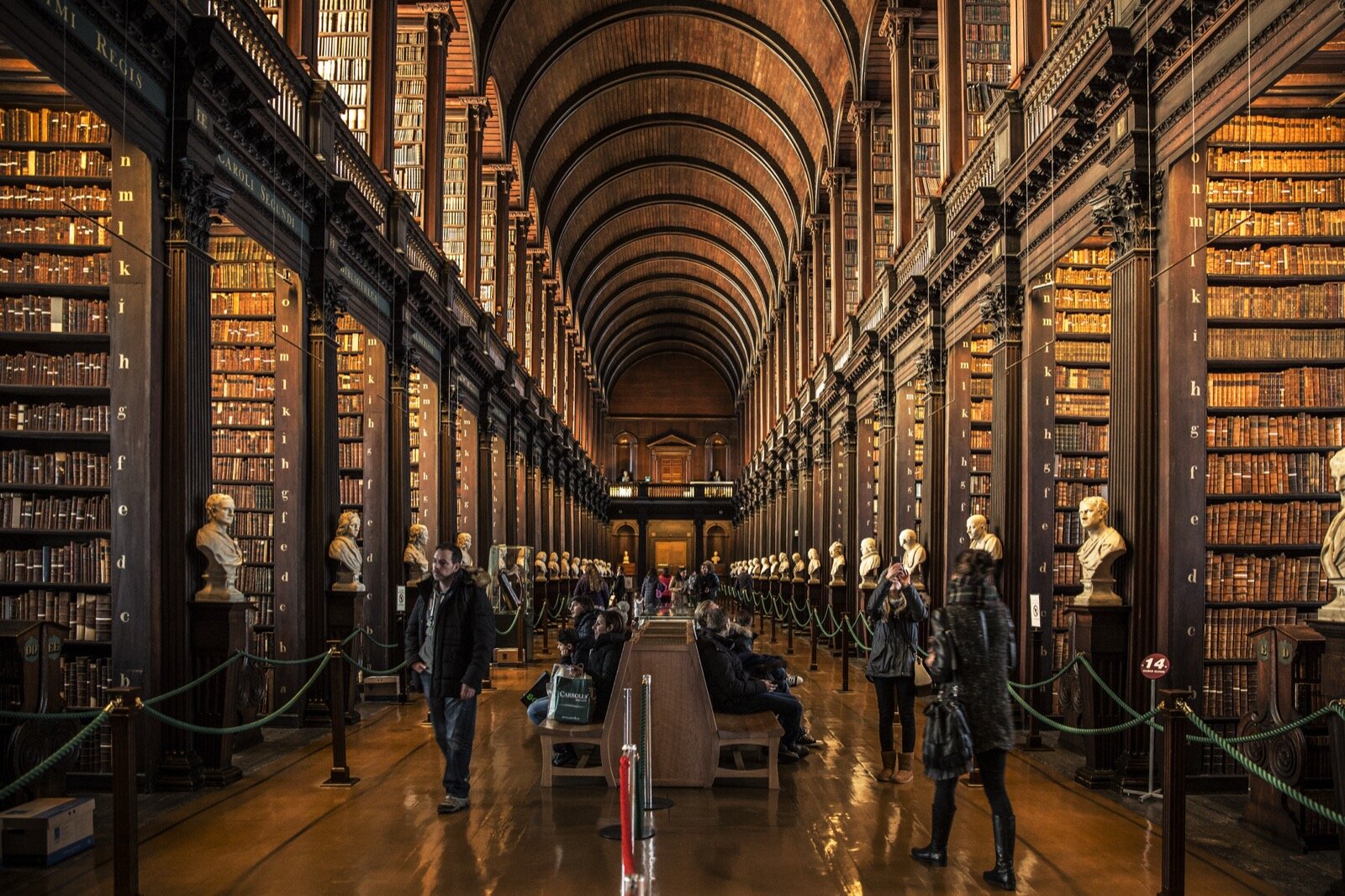 The Long Room, Trinity College Library, Dublin