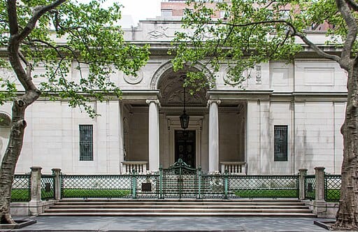 The Morgan Library and Museum on Madison Avenue in New York