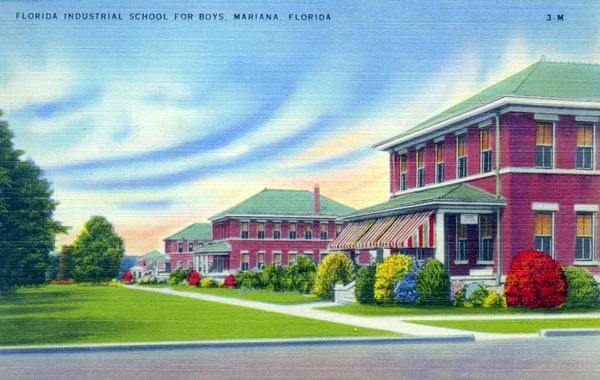 Historic photograph of the Dozier School for Boys in Marianna, Florida