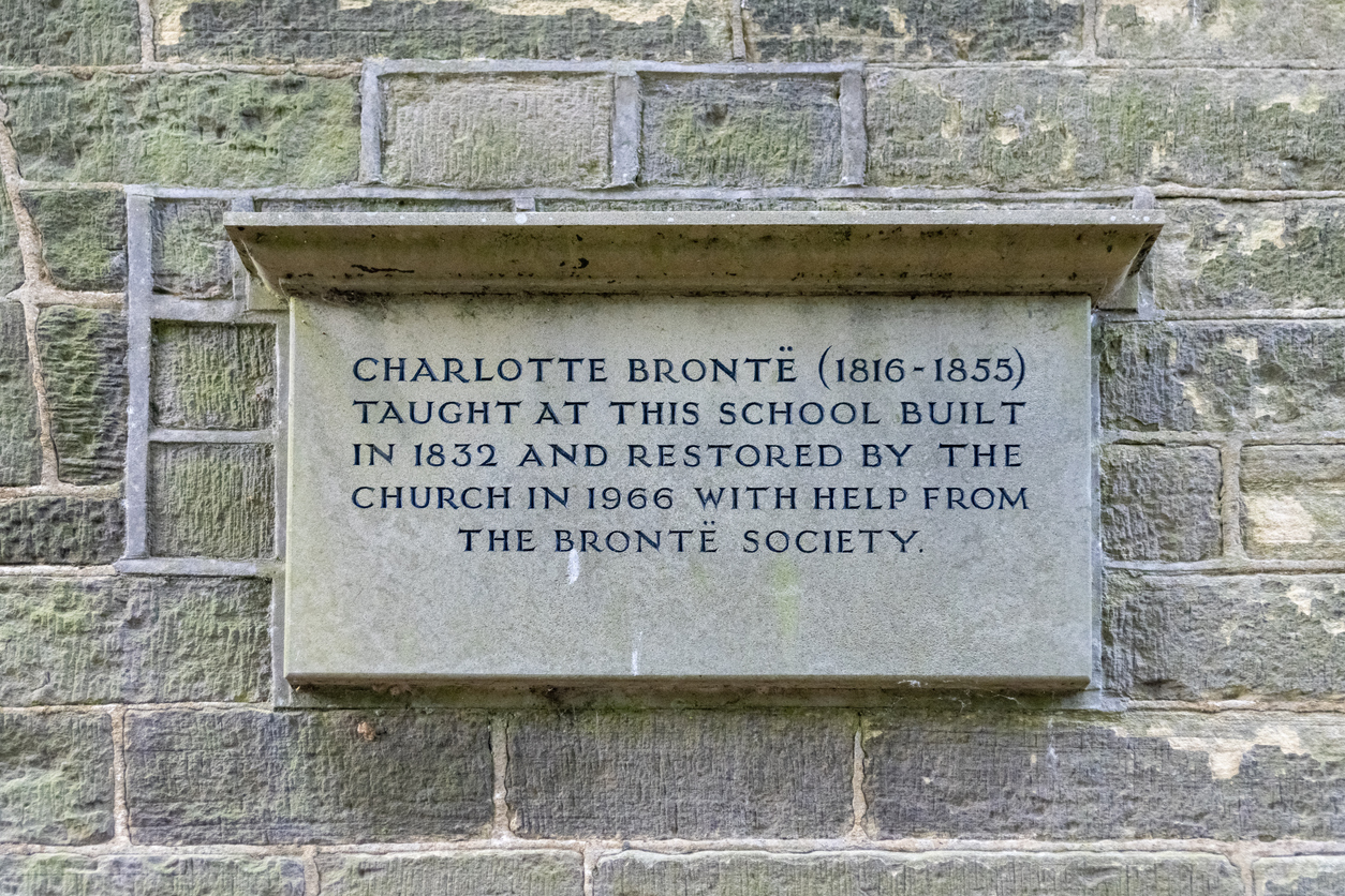 The Haworth school where Charlotte Brontë taught